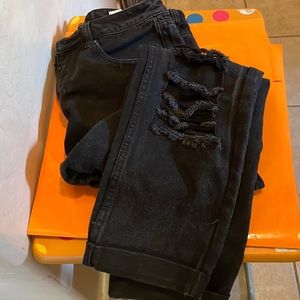 Nasty gal distressed jeans